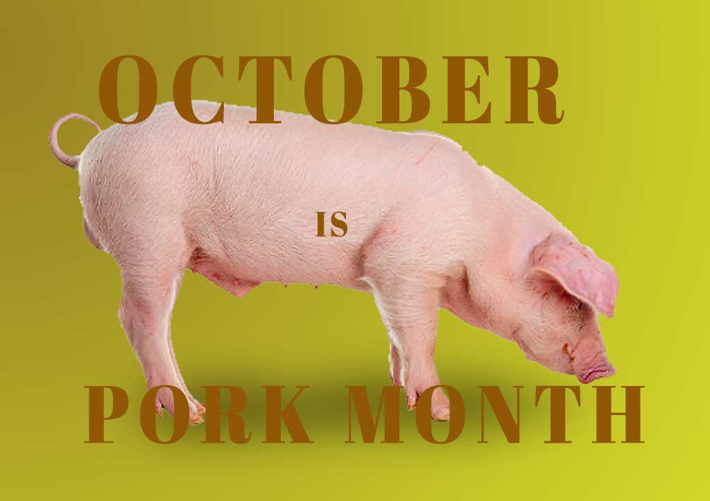 October is pork month