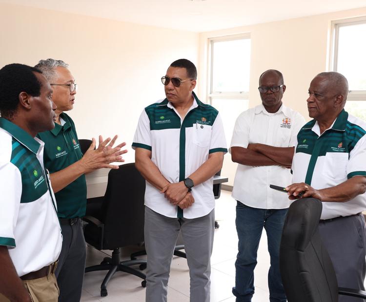 The commissioning of the Essex Valley Agro-Processing Plant