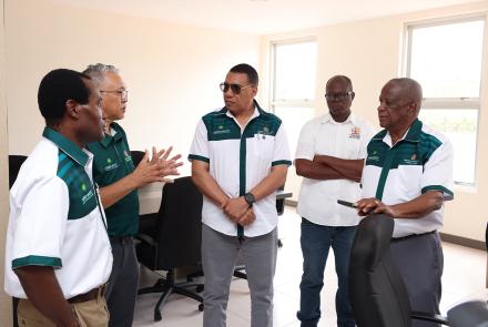 The commissioning of the Essex Valley Agro-Processing Plant